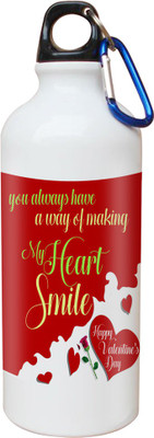

SKY TRENDS Opaque Series 600 ml Water Bottle(Set of 1, White)