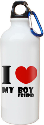

SKY TRENDS Opaque Series 600 ml Water Bottle(Set of 1, White)