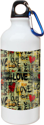 

SKY TRENDS Opaque Series 600 ml Water Bottle(Set of 1, White)