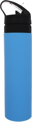 

Goldendays Silicon Sqeeze 500 ml Water Bottle(Set of 1, Blue)