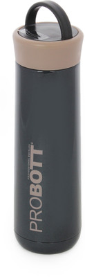 

PROBOTT Sports 450 ml Water Bottle(Set of 1, Black)