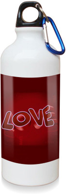 

Sky Trends Gift Love Dark Moments White Sipper Bottle 600 ml Water Bottle(Set of 1, White)