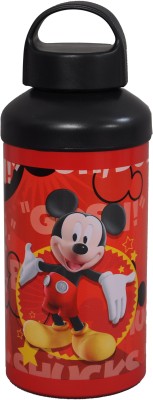 DISNEY Mickey 500 ml Water Bottle(Set of 1, Red, Black)