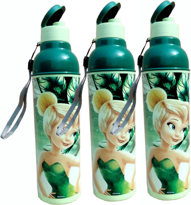

Cello OPAQUE SERIES 600 ml Water Bottles(Set of 3, Green)