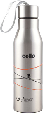 

Cello Companion 500 ml Water Bottle(Set of 1, Silver)