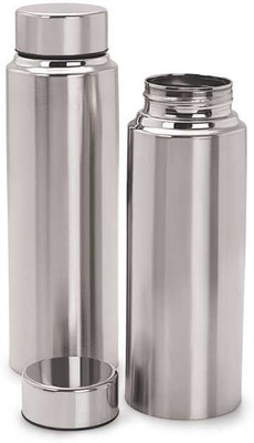 

Mazda Fridge bottle 750 ml Water Bottles(Set of 2, Silver)