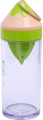 

Super Drool Transparent 350 ml Water Bottle(Set of 1, Green)