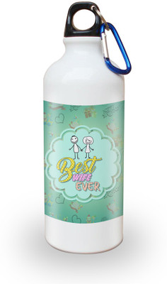 

SKY TRENDS White Sipper 600 ml Water Bottle(Set of 1, White)