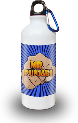 

Sky Trends Gift Mr Punjabi Gifts For Friend 600 ml Water Bottle(Set of 1, White)