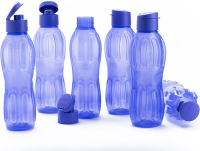 Signoraware Aqua 1000 ml Water Bottles(Set of 3, Blue)