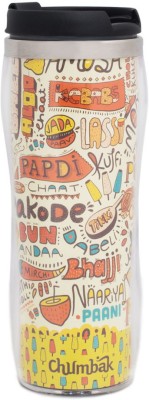 

Chumbak Opaque Series 380 ml Water Bottle(Set of 1, Multicolor)