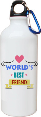 

SKY TRENDS Opaque Series 600 ml Water Bottle(Set of 1, White)