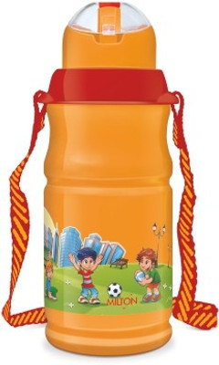 MILTON Kool Floric 500 ml Bottle(Pack of 1, Orange, Plastic)