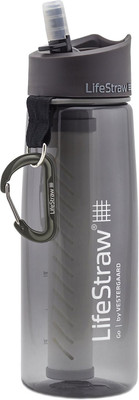 

Lifestraw Water Bottle With 2 Stage Filtration 650 ml(Grey)
