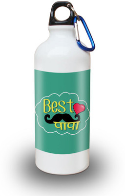 

SKY TRENDS White Sipper 600 ml Water Bottle(Set of 1, White)