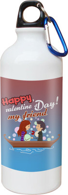 

SKY TRENDS Opaque Series 600 ml Water Bottle(Set of 1, White)