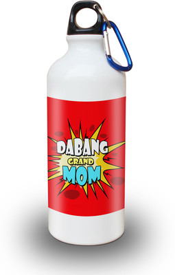 

Sky Trends Gift Dabang Grand Mom Gifts For Birthday 600 ml Water Bottle(Set of 1, White)
