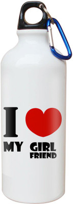

SKY TRENDS Opaque Series 600 ml Water Bottle(Set of 1, White)