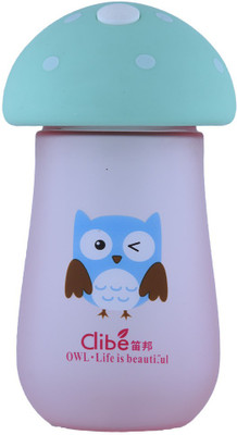 

Brio Bright Clibe - Cow - Life Is beautiful - DB - 2097 Cyan, Unbreakable 300 ml Water Bottle(Set of 1, Cyan, Pink, Multi Colour)