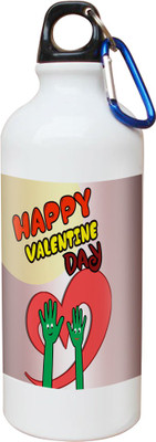 

SKY TRENDS Opaque Series 600 ml Water Bottle(Set of 1, White)