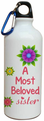 63% OFF on TIED RIBBONS I Most Beloved Sister Printed 600 ml Water Bottle(Set of 1, White) 63% OFF on TIED RIBBONS I Most Beloved Sister Printed 600 ml Water Bottle(Set of 1, White)