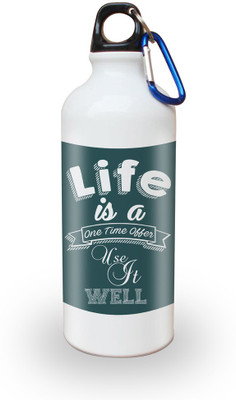 

SKY TRENDS White Sipper 600 ml Water Bottle(Set of 1, White)