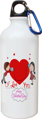 

SKY TRENDS Opaque Series 600 ml Water Bottle(Set of 1, White)