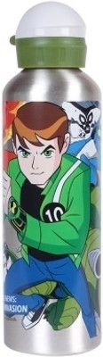 

Ben 10 Opaque Series 350 ml Water Bottle(Set of 1, Silver)