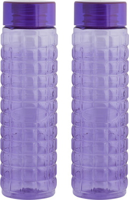 

Gadge Classic 1000 ml Water Bottles(Set of 2, Purple)