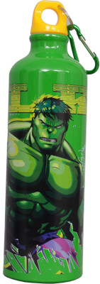 Marvel Hulk 750 ml Water Bottle(Set of 1, Green, Yellow) Marvel Hulk 750 ml Water Bottle(Set of 1, Green, Yellow)