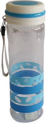 

Zannuo TRANSPARENT SERIES 600 ml Water Bottle(Set of 1, Blue)