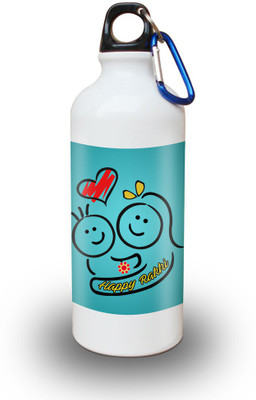 

SKY TRENDS White Sipper 600 ml Water Bottle(Set of 1, White)