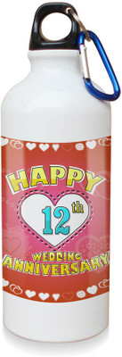 

SKY TRENDS GIFT White Sipper 600 ml Water Bottle(Set of 1, White)