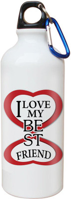 

SKY TRENDS Opaque Series 600 ml Water Bottle(Set of 1, White)