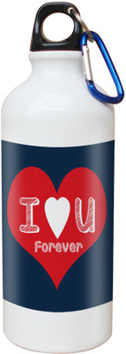 

SKY TRENDS Opaque Series 600 ml Water Bottle(Set of 1, White)