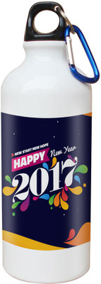 

SKY TRENDS GIFT Opaque Series 600 ml Water Bottle(Set of 1, White)