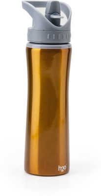 

H2O SPORTS 600 ml Water Bottle(Set of 1, GOLD)