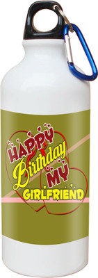 

SKY TRENDS Opaque Series 600 ml Water Bottle(Set of 1, White)