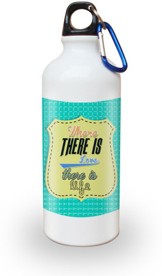

SKY TRENDS White Sipper 600 ml Water Bottle(Set of 1, White)