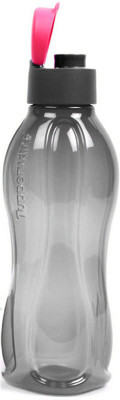 

Tupperware Flip Top 750 ml Water Bottle(Set of 1, Black, Pink)