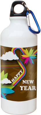 

SKY TRENDS GIFT Opaque Series 600 ml Water Bottle(Set of 1, White)