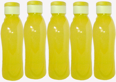 

Cello OPAQUE SERIES 1000 ml Water Bottles(Set of 5, YELLOW)