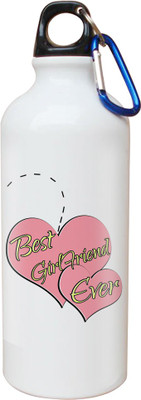 

SKY TRENDS Opaque Series 600 ml Water Bottle(Set of 1, White)
