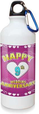 

SKY TRENDS GIFT White Sipper 600 ml Water Bottle(Set of 1, White)