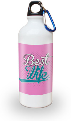 

SKY TRENDS White Sipper 600 ml Water Bottle(Set of 1, White)