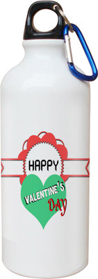 SKY TRENDS Opaque Series 600 ml Water Bottle(Set of 1, White)
