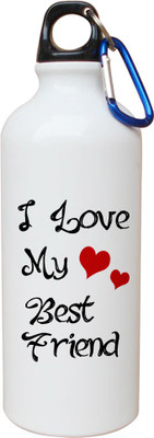 

SKY TRENDS Opaque Series 600 ml Water Bottle(Set of 1, White)