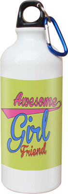 

SKY TRENDS Opaque Series 600 ml Water Bottle(Set of 1, White)