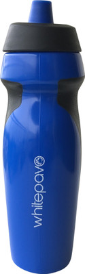 

Whitepavo Blue & Black Squeeze Sports Sipper 600 ml Water Bottle(Set of 1, Blue, Black)