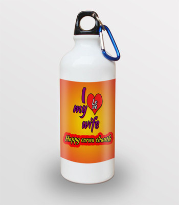 

SKY TRENDS White Sipper 600 ml Water Bottle(Set of 1, White)